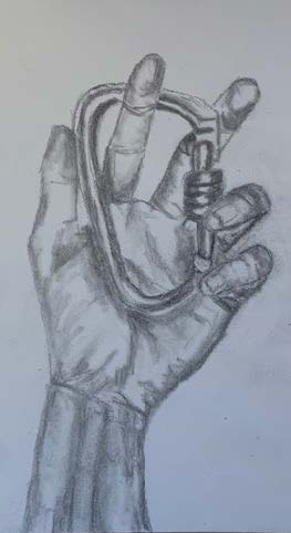Gloria Hoskins Hand Sketch